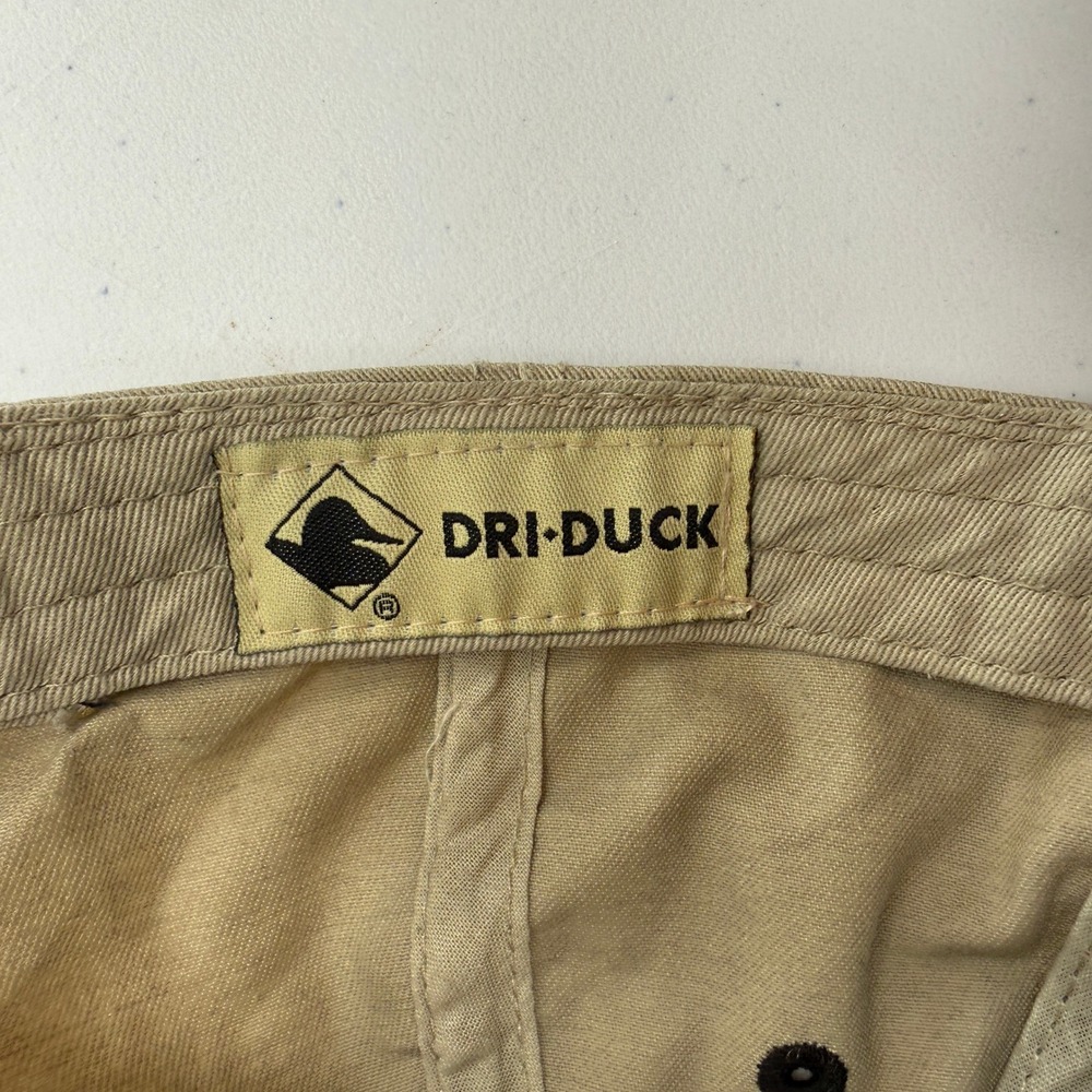 Dri-Duck Baseball Hat Men OSFM Camo Realtree American Flag Lowe's Distressed - Picture 7 of 8
